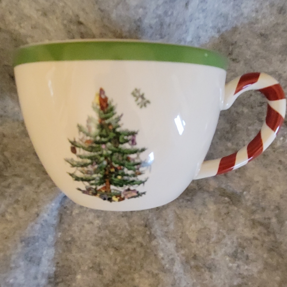 Spode Christmas Tree, Mug EUC